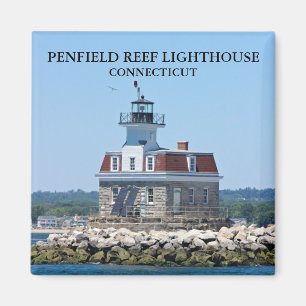 Penfield Reef Lighthouse, Connecticut Magnet