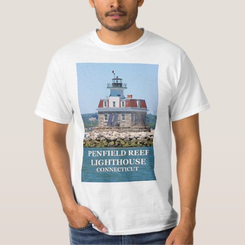 Penfield Reef Lighthouse Connecticut T_Shirt