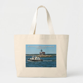 Penfield Reef Lighthouse, Connecticut Tote Bag