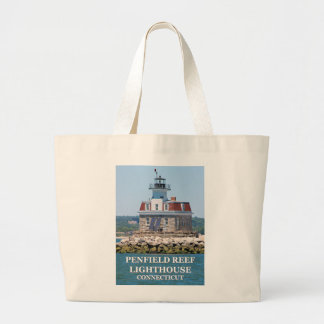 Penfield Reef Lighthouse, Connecticut Tote Bag