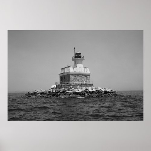 Penfield Reef Lighthouse Poster