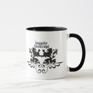 Pengi Apados Happily Bankrupt mug