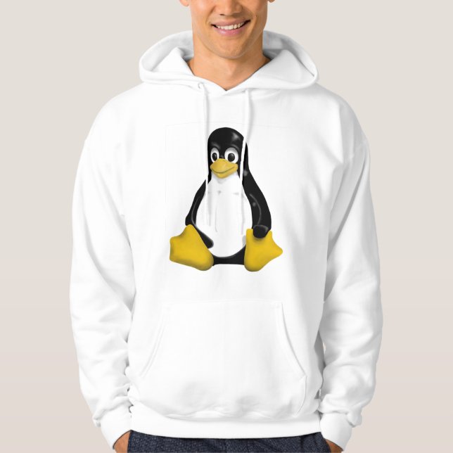 Pengiun Picture on a sweater!!! :) Hoodie (Front)