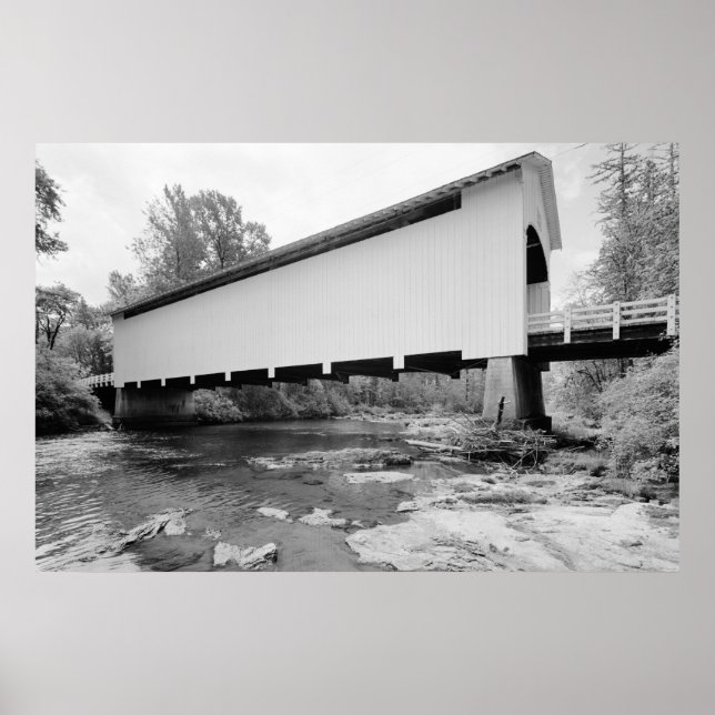 Pengra Bridge Poster (Front)