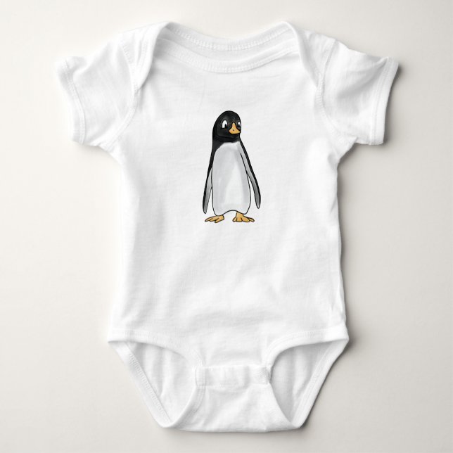 pengu baby bodysuit (Front)