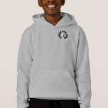 Pengu Happy Penguin Fun Club (Black-G) Kids Hoodie