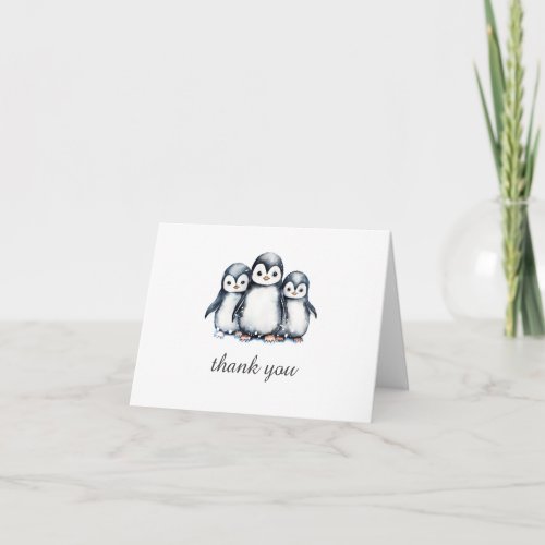 Penguin All Occasions Thank You Note Cards