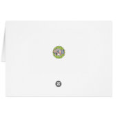 Penguin and popsicle, thank you cards (Back Horizontal)