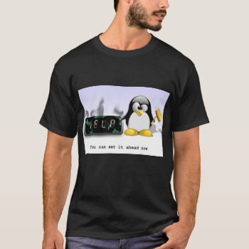 Penguin Anti Daylight Saving Time T-shirt by tjustleft at Zazzle
