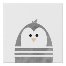 penguin art - kids wall decor