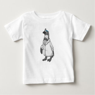Penguin as Doctor with Doctor's coat Baby T-Shirt