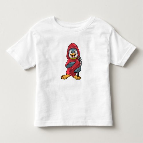 Penguin as Firefighter with Extinguisher Toddler T_shirt