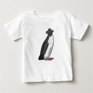 Penguin as Pirate with Hat Baby T-Shirt
