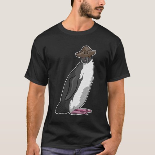 Penguin as Pirate with Hat T_Shirt