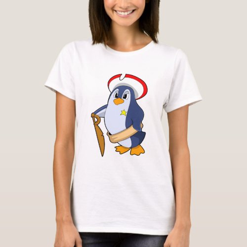 Penguin as Pirate with Hat T_Shirt