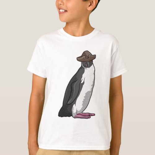 Penguin as Pirate with Hat T_Shirt