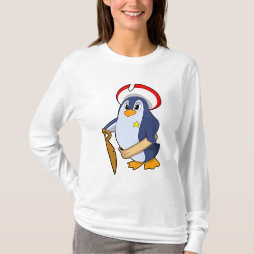 Penguin as Pirate with Hat T_Shirt