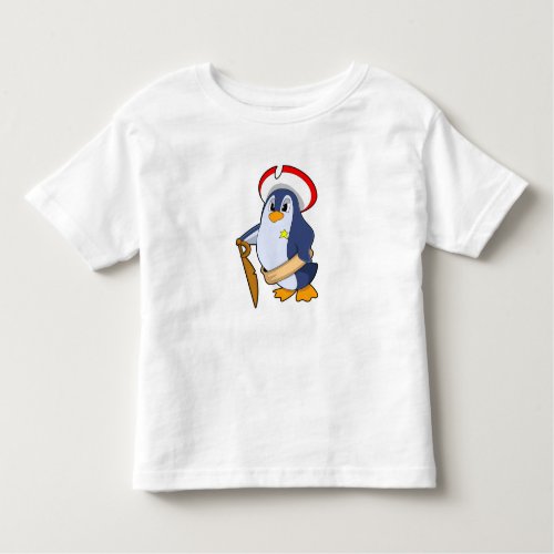 Penguin as Pirate with Hat Toddler T_shirt