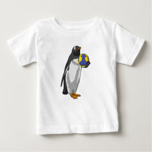 Penguin at Handball Sports Baby T-Shirt