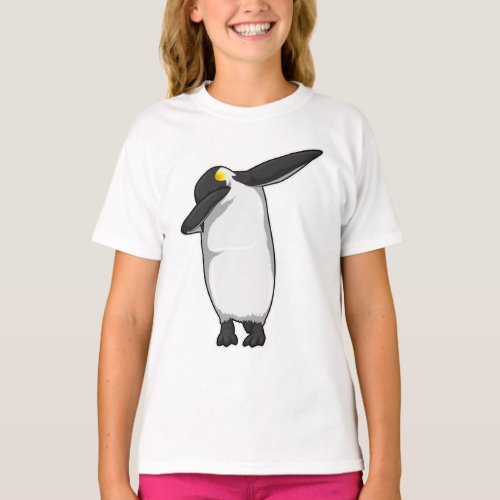 Penguin at Hip Hop Dance Dab T_Shirt