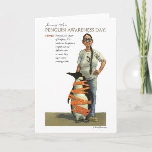 Penguin Awareness Day Card