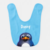 Cute Vector Penguin Bib | Zazzle