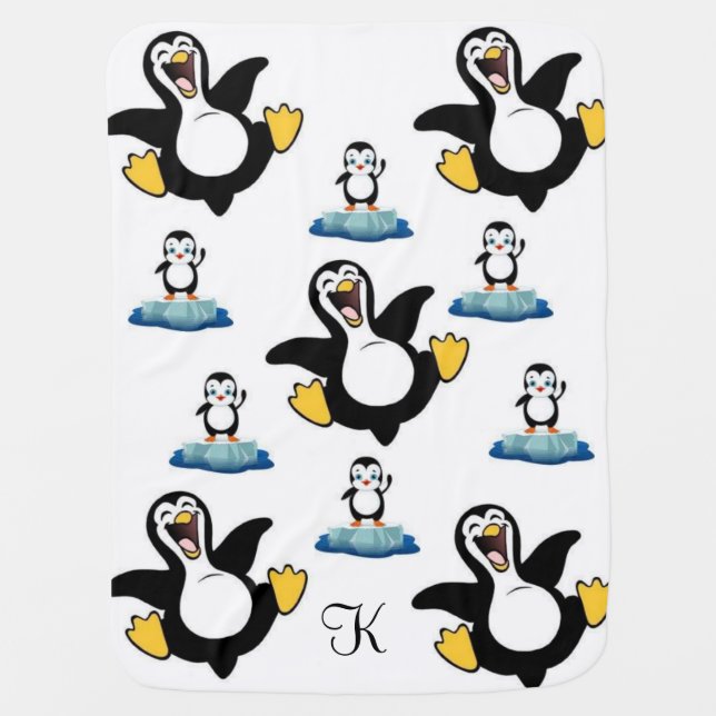 Penguin Baby Blanket (Front)
