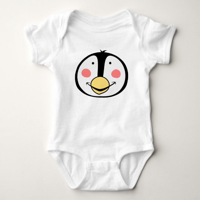Penguin Baby Bodysuit (Front)