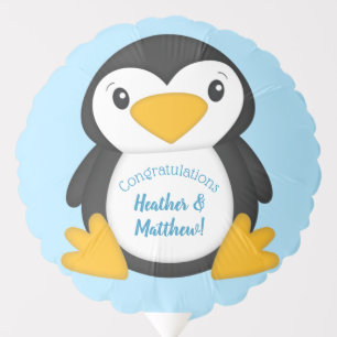 Penguin Baby Shower Balloon