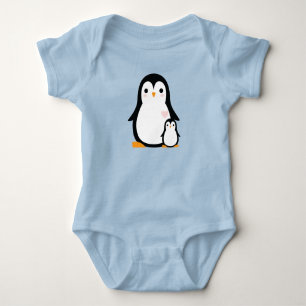 Penguin Baby Shower Bodysuit