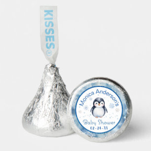 Penguin Baby Shower Kisses Stickers Hershey®'s Kisses®