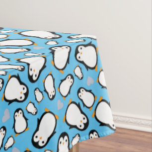 Penguin Baby Shower Tablecloth