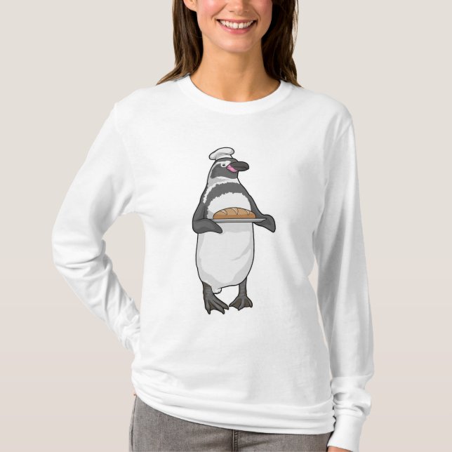 Penguin Baker Bread T-Shirt (Front)