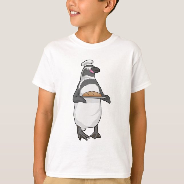 Penguin Baker Bread T-Shirt (Front)