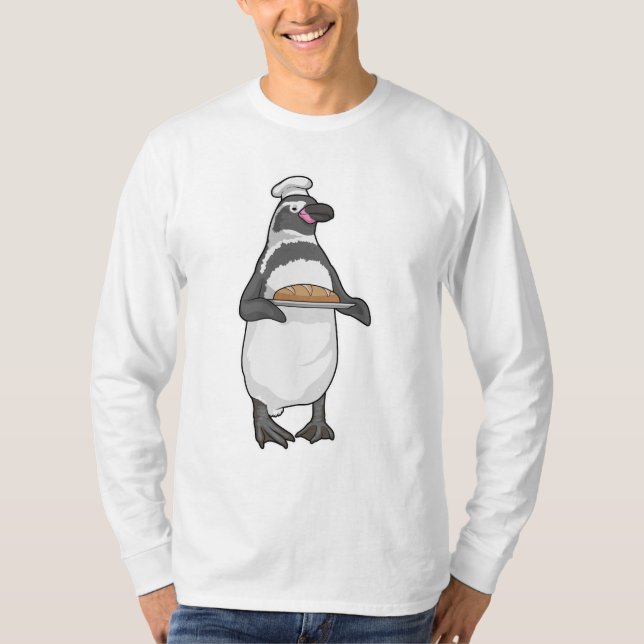 Penguin Baker Bread T-Shirt (Front)