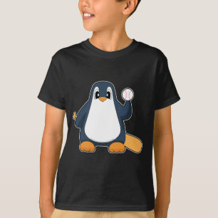 Penguin Baseball Baseball bat T-Shirt
