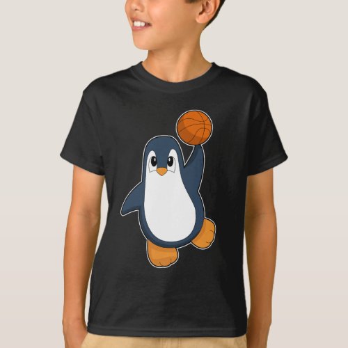 Penguin Basketball player Basketball T_Shirt