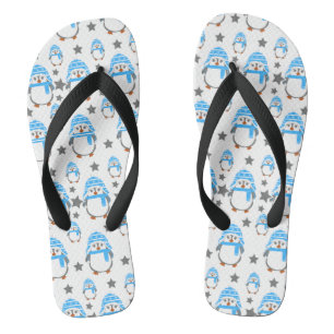 penguin beach flip flops