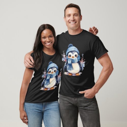 Penguin beautiful funny T_Shirt