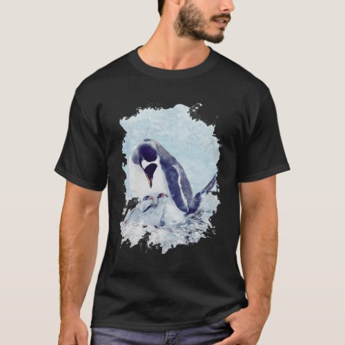 Penguin beautiful funny T_Shirt