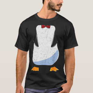Penguin Belly Men Women Kids Penguin Costume T-Shirt
