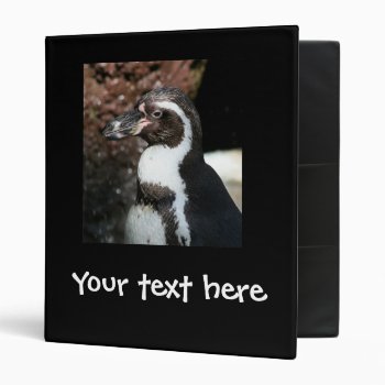 Penguin Binder by lynnsphotos at Zazzle