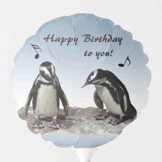 Penguin Bird Animal Birthday Balloon