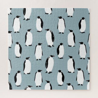 Penguin Bird Animal Cute Pattern Jigsaw Puzzle