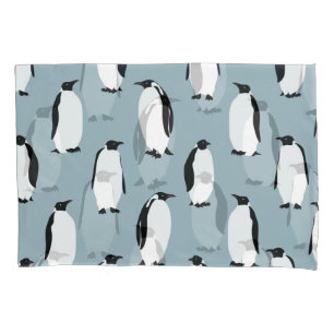 Penguin Bird Animal Cute Pattern Pillow Case