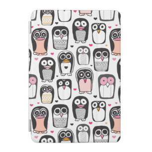 penguin bird illustration background iPad mini cover