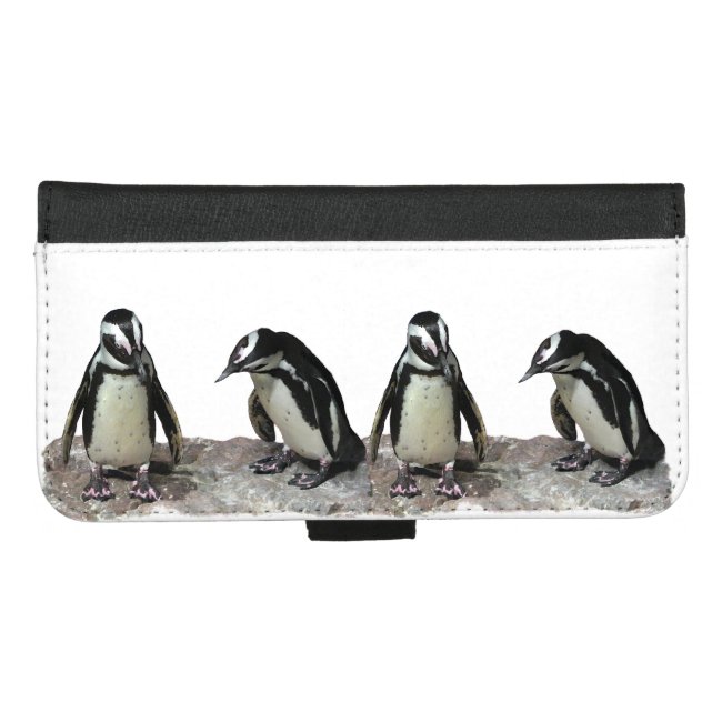 Penguin Birds iPhone 8/7 Plus Wallet Case