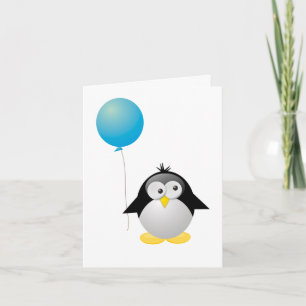 Penguin Birthday Card