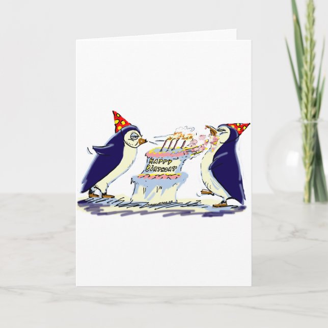 PeNgUiN BiRtHdAy Card (Front)