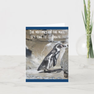 Penguin Birthday Greeting Card